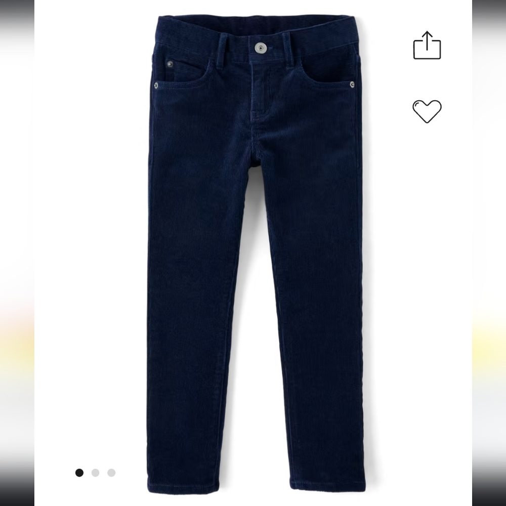 Blue Corduroy Pants